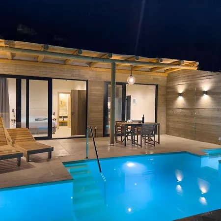 וילה Sea View With Private Swimming Pool הרקליון